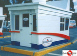GRP kiosks and buildings