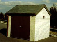 GRP kiosks and buildings 