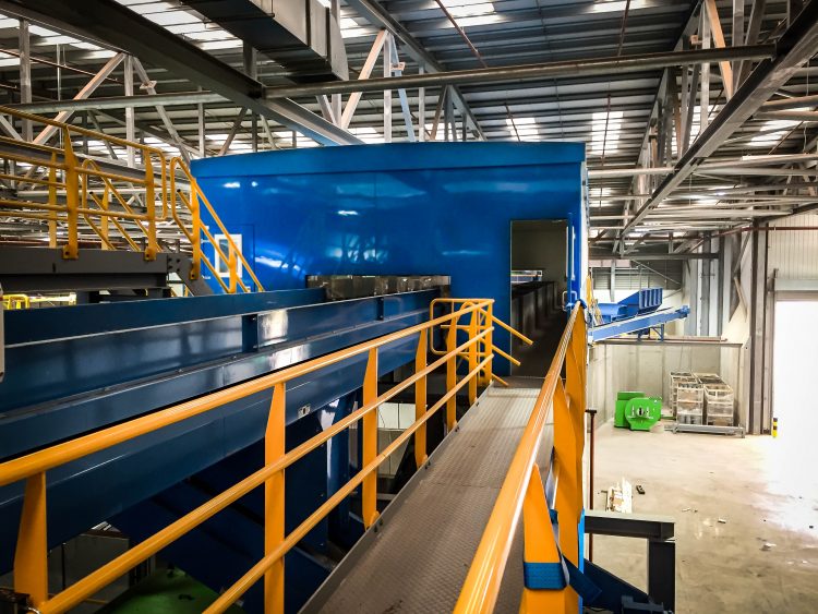 GRP Kiosks Buildings New Scottish Recycling Plant Facility