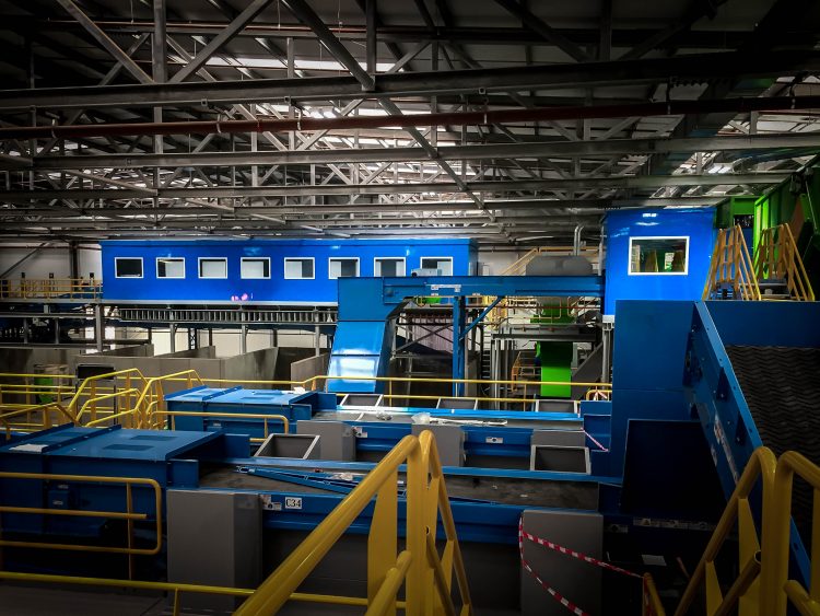 GRP Kiosks Buildings New Recycling Plant