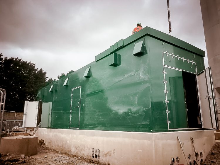 GRP Quinshield LPCB SR3 Building on site